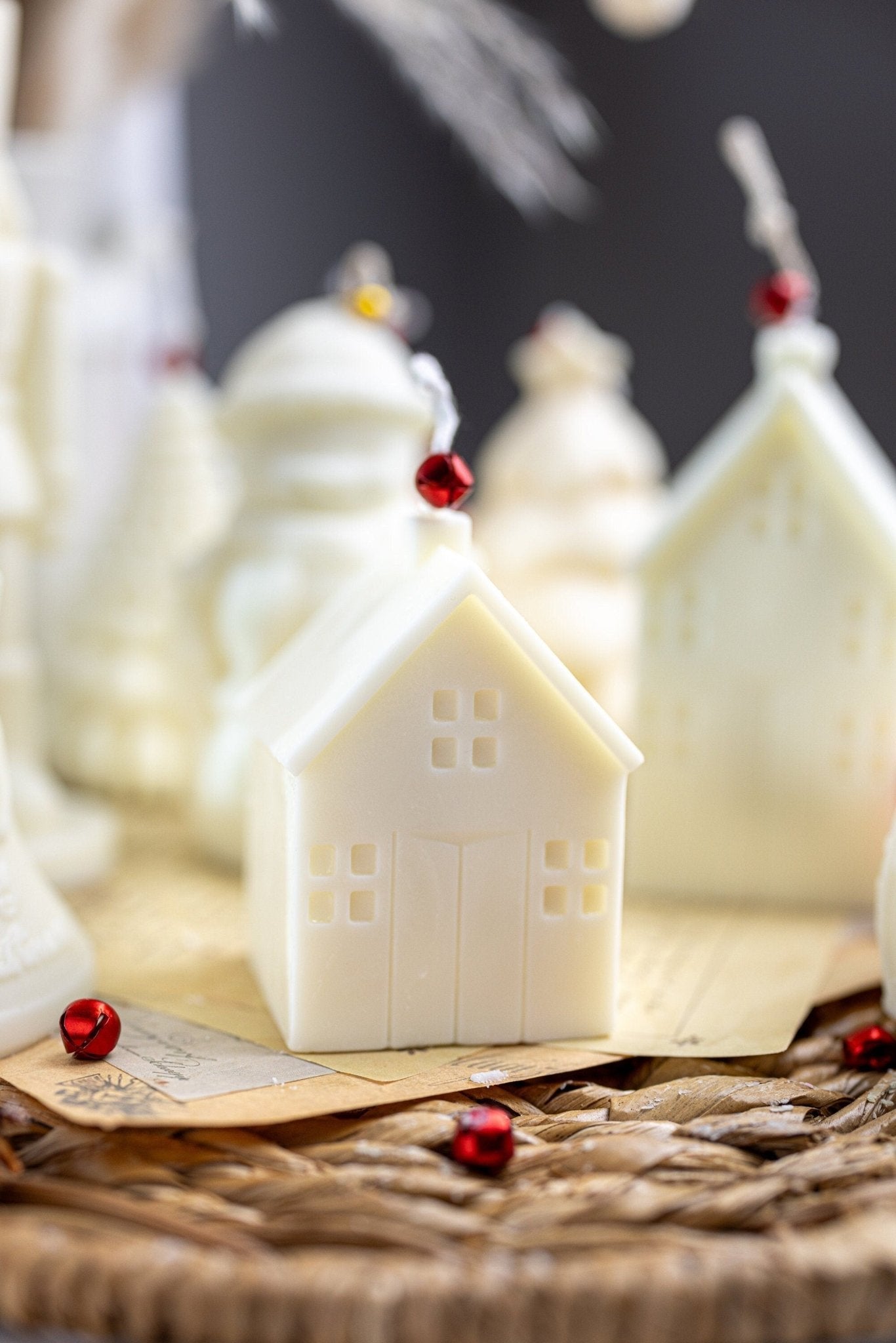 3D Ginger House Candle for Christmas & Housewarming Gift