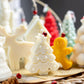 Small Christmas Tree Candle – Handmade Soy Wax Holiday Candle for Christmas Decor & Gifts