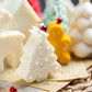 Small Christmas Tree Candle – Handmade Soy Wax Holiday Candle for Christmas Decor & Gifts