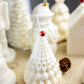 Festive Christmas Tree Candle – Handmade Decorative Soy Wax Candle for Holiday Home Decor & Gifts