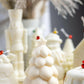 Snow-Capped Christmas Tree Candle – Handmade Soy Candle for Gifts & Home Decor