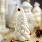 Handmade Bubble Christmas Tree Soy Candle - Festive Home Decor & Gift
