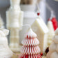 Christmas Tree Layered Candles – Handmade Modern Soy Wax Candles for Fun Holiday Decor & Gifts