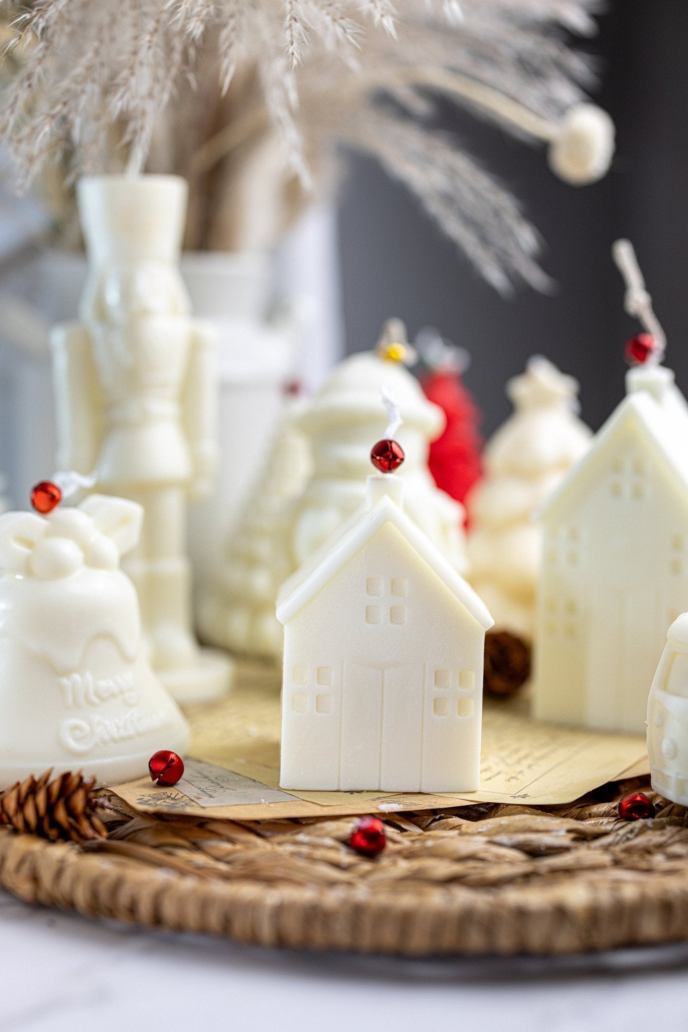3D Ginger House Candle for Christmas & Housewarming Gift