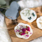Handcrafted Floral Scented Wax Sachet with Dried Flowers - Perfect Gift for Women & Moms