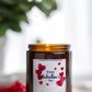 Custom Valentine's Day Candle Gift Set for Him or Her, Personalized Romantic Gift, Vday Present