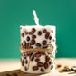 Handcrafted Coffee Bean Pillar Candle – Real Coffee Beans, Scented Soy Wax, Aromatherapy Home Decor