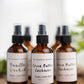 4oz Room Spray – Glass Amber Bottle – Fabric & Room Freshener Set – Seasonal Scents Gift