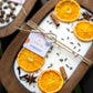 Farmhouse Fruit Scented Soy Candle in Orange Dough Bowl - Mother's Day Gift
