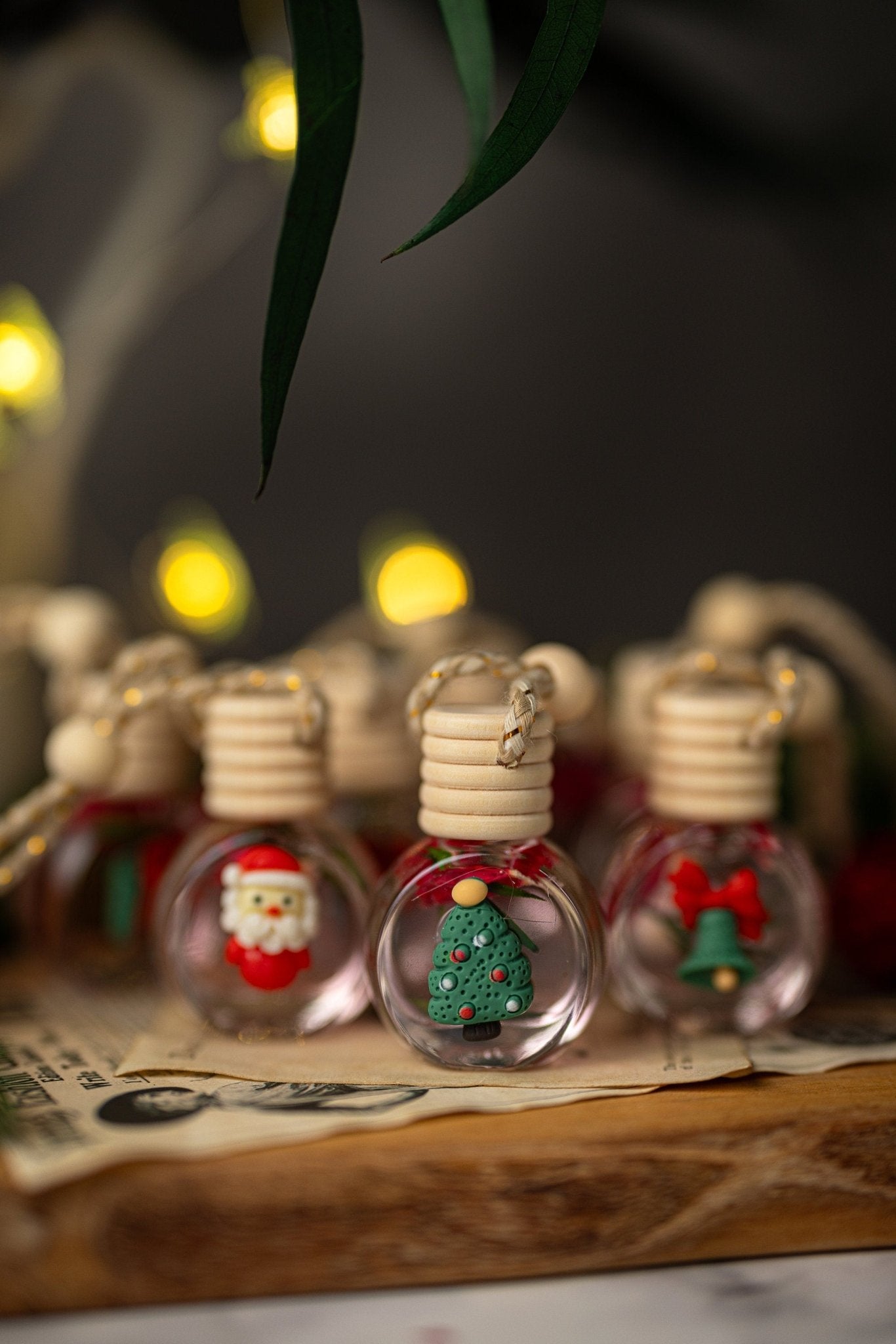 Christmas Car Diffuser – Luxury Car Air Freshener – Holiday Scents & Accessories for Women