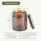 Hot Baked Apple Pie Candle – Fall & Halloween Scented Jar Candle