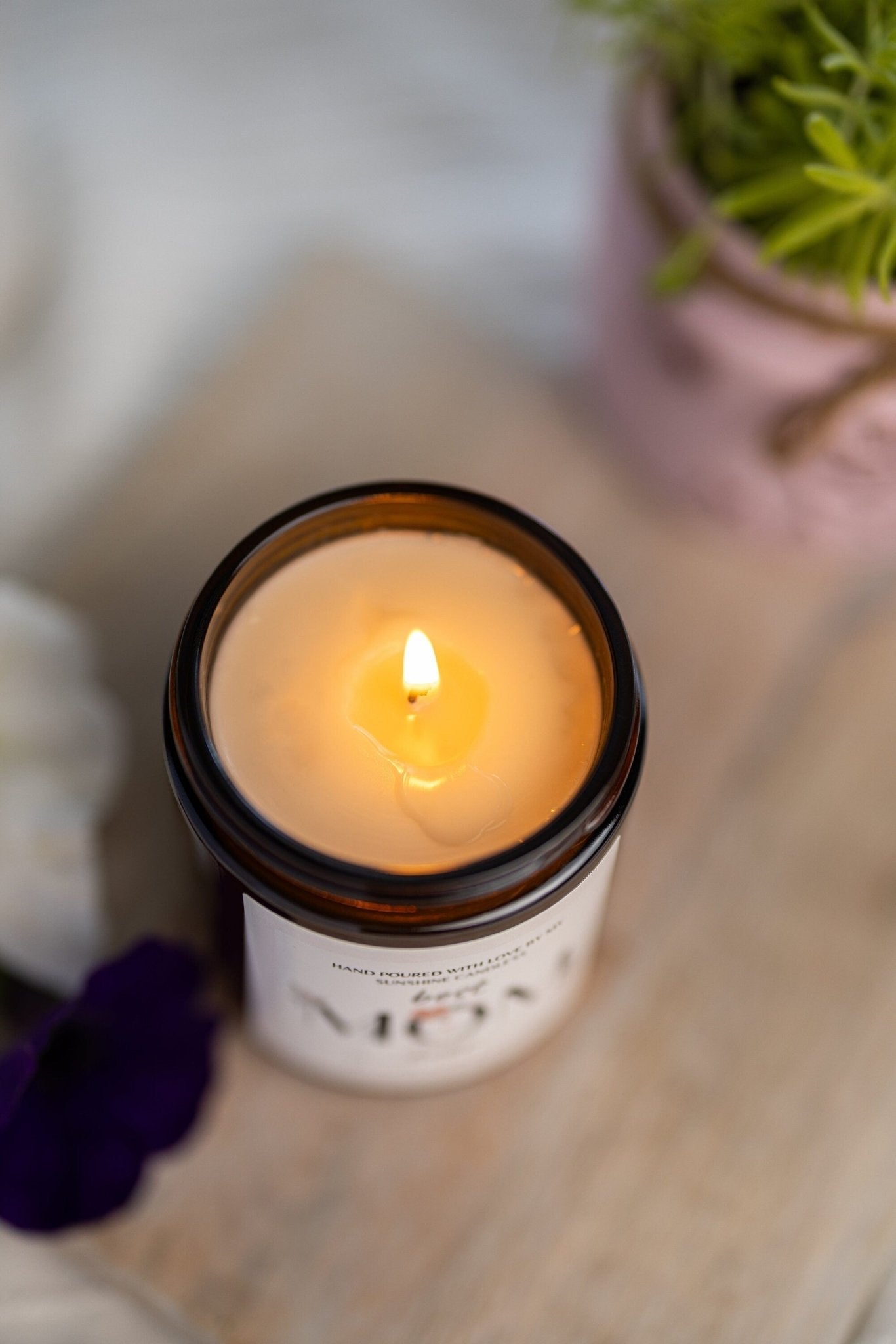 Hot Baked Apple Pie Candle – Fall & Halloween Scented Jar Candle