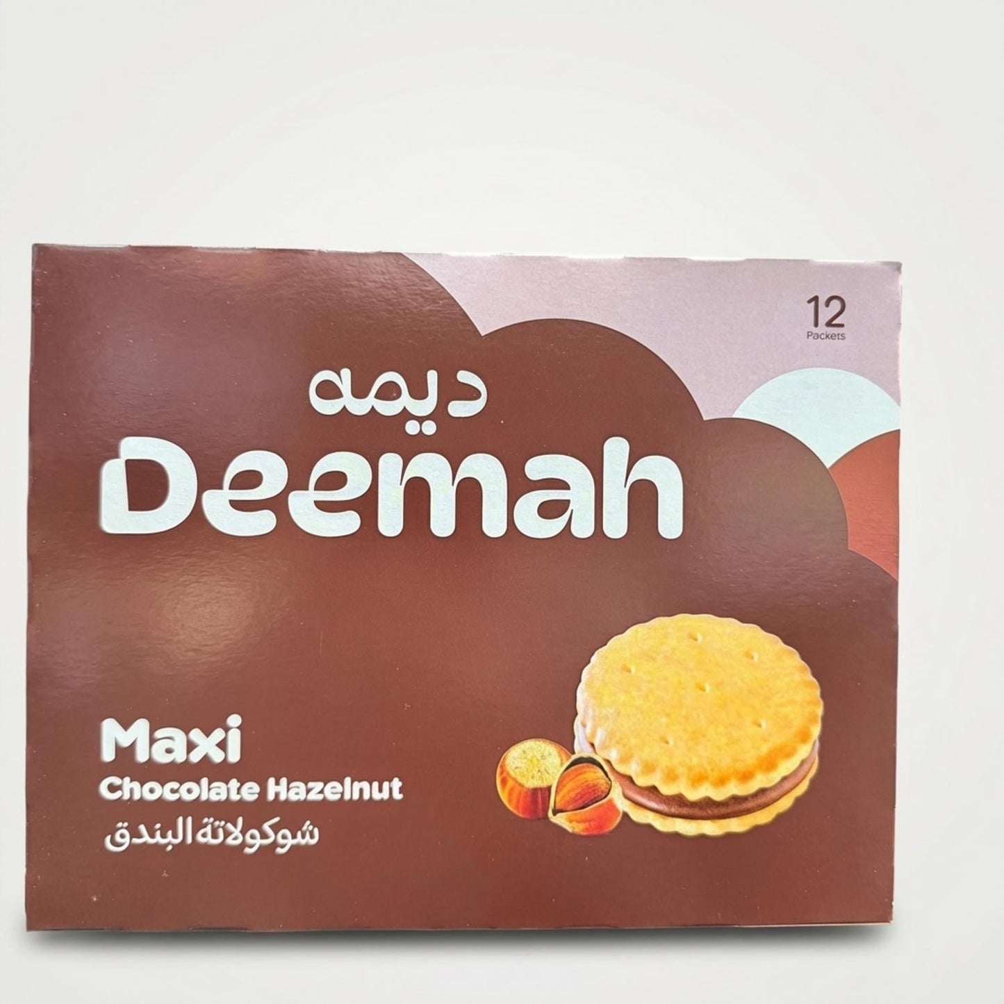 Deemah Maxi Chocolate Hazelnut box of 12