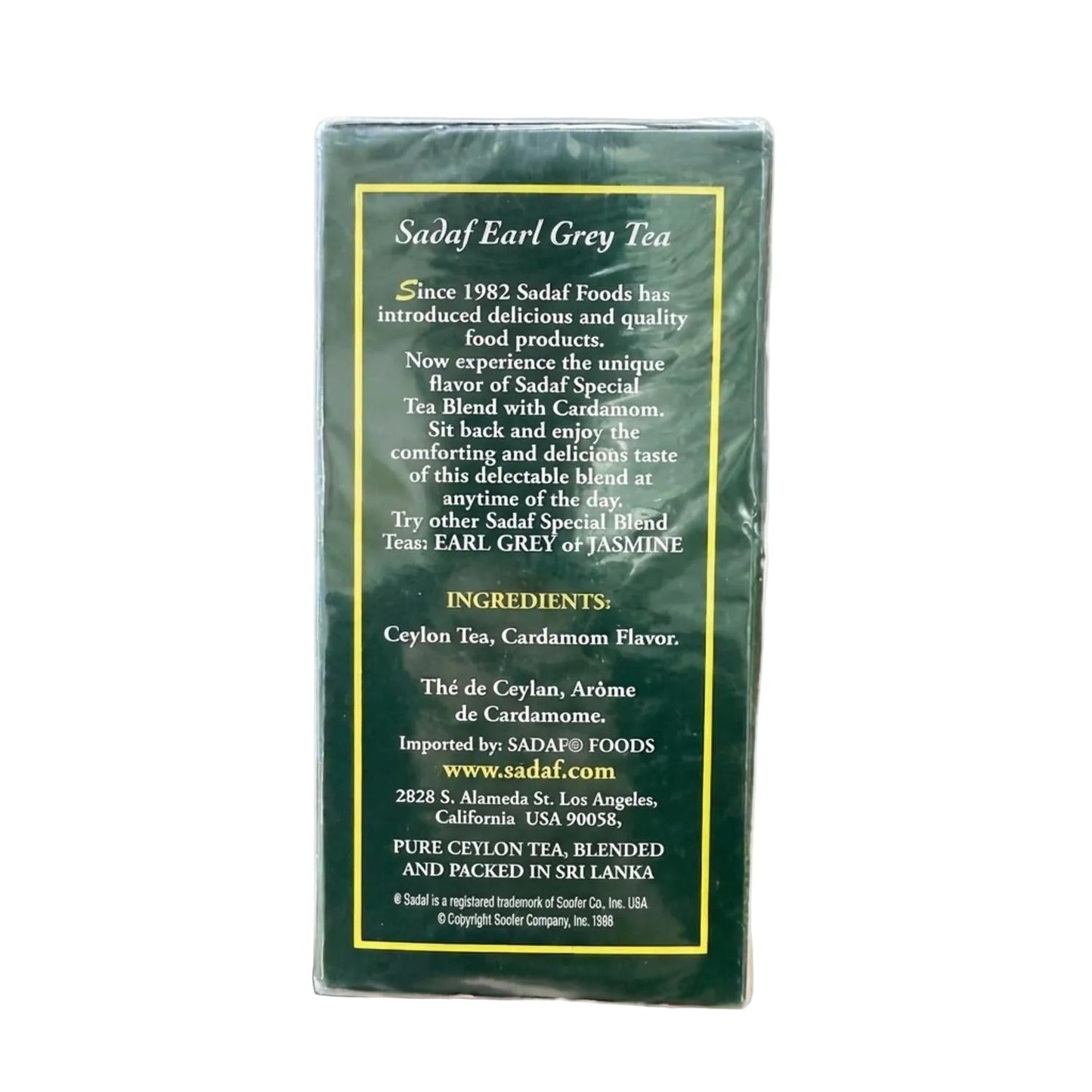 Mélange Spécial de Thé avec Arôme de Cardamome (454g)