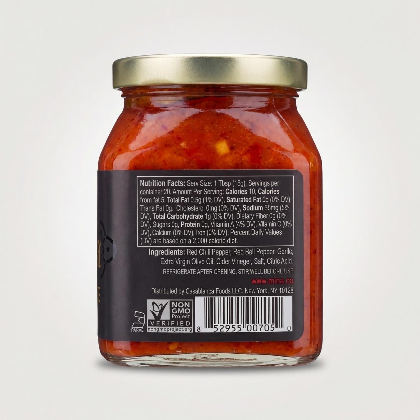 Harissa Spicy Moroccan Red Pepper Sauce (283g)