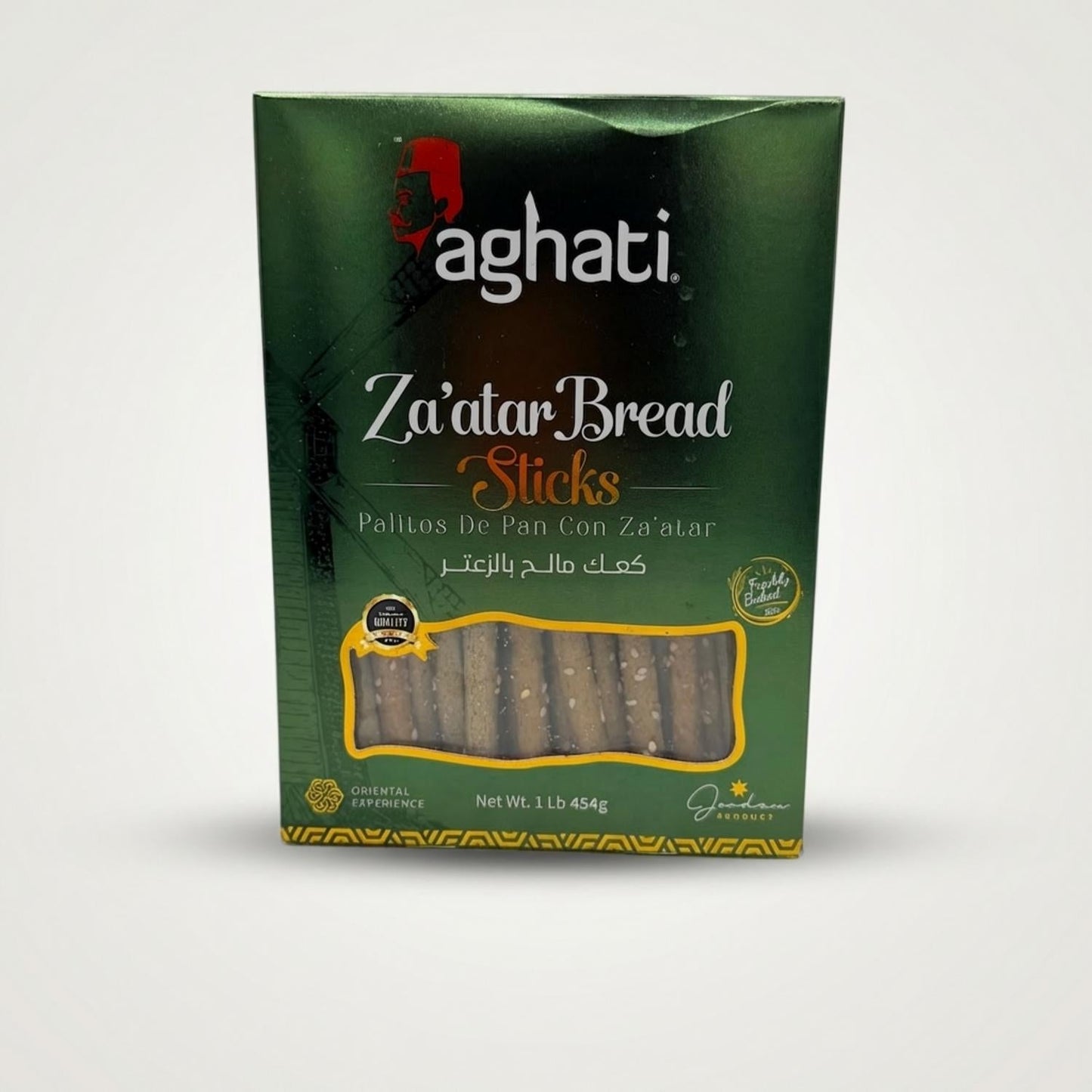 Za'atar Bread Sticks Aghati (454g)