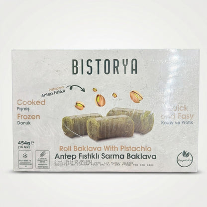 Bistorya Roll Baklava With Pistachio (455g)