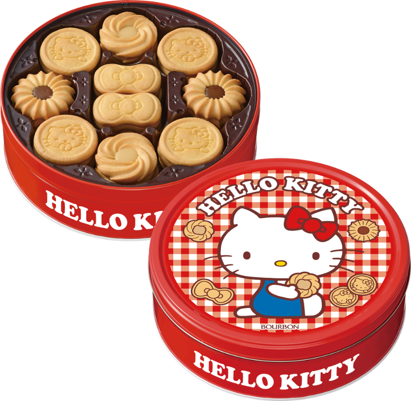 Hello Kitty Assorted Cookie Gift Tin