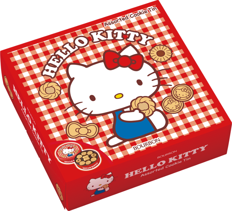Hello Kitty Assorted Cookie Gift Tin