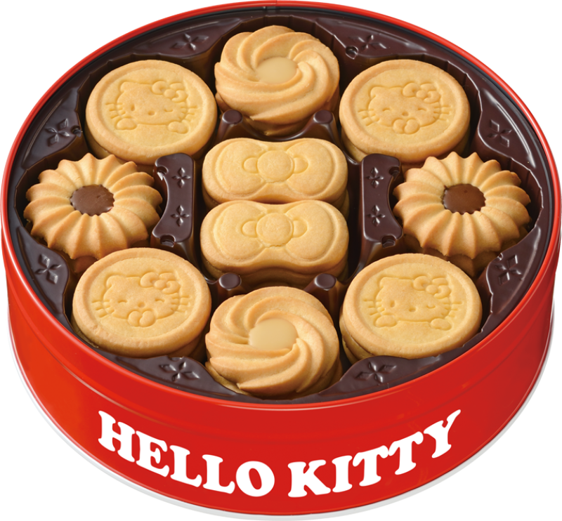Hello Kitty Assorted Cookie Gift Tin