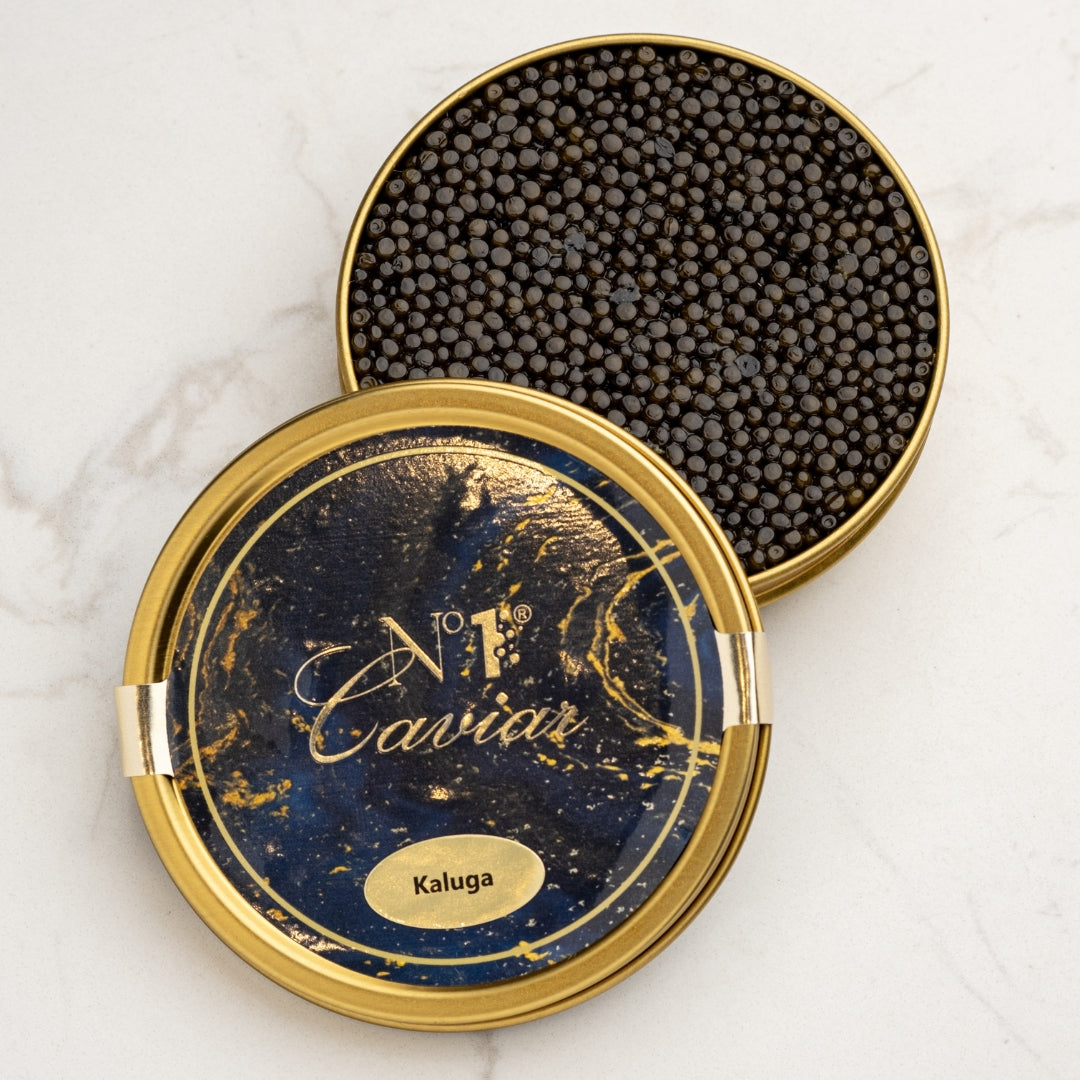 The Complete Caviar Set 125g of Kaluga Classic
