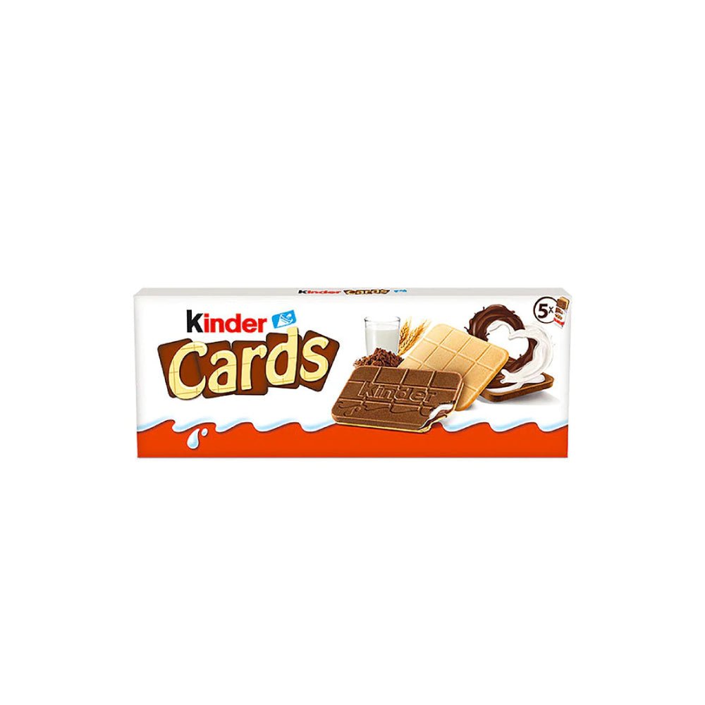 Kinder Chocolate Cards 128 Gm – Authentic Taste