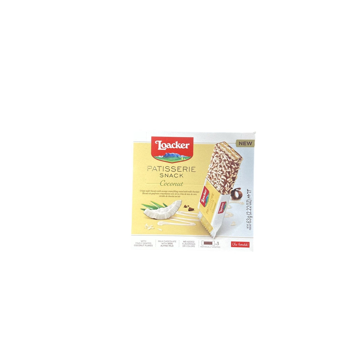 Loacker Patisserie Snack – Coconut