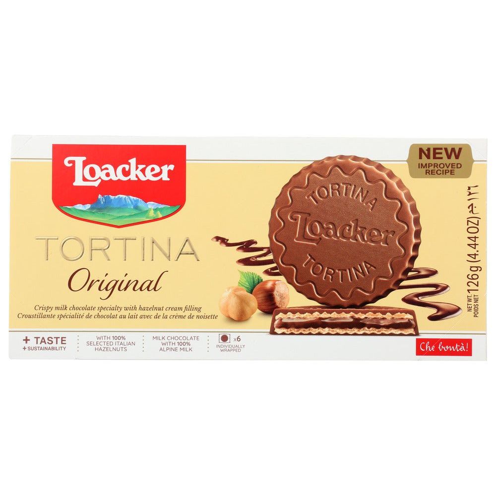 Loacker Tortina Original Hazelnut Wafer 125g