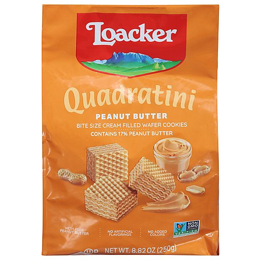 Loacker Wafer Cookies – Peanut Butter 8.82 Oz