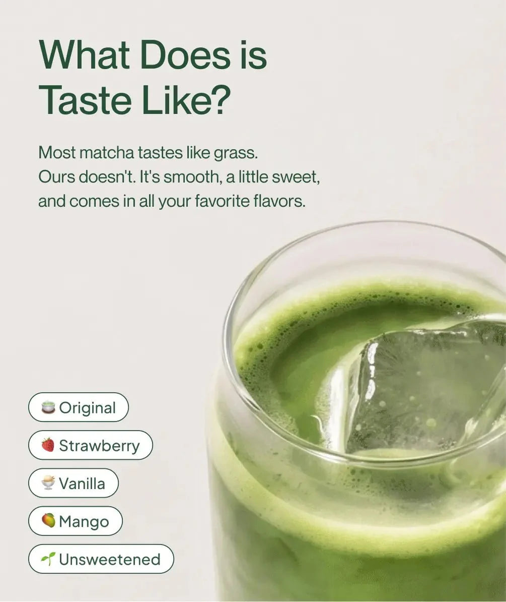 Unsweetened Matcha Latte