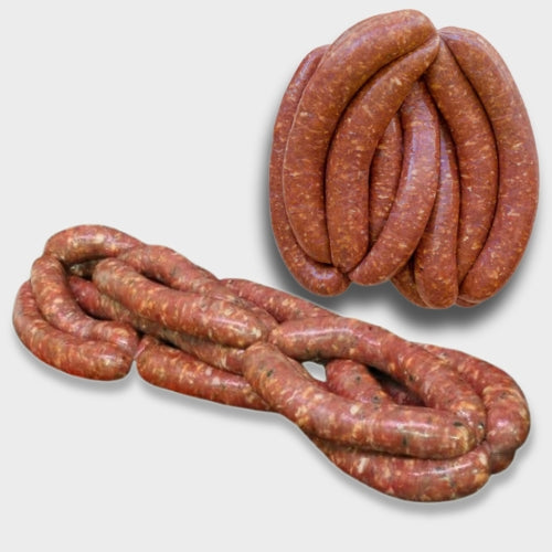 Lamb and Beef Mergaz Halal Sausage - 1LB / Brewer Livestock