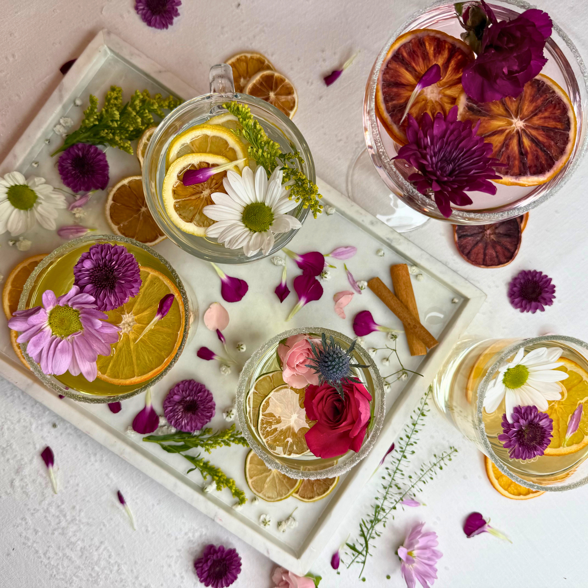 Dehydrated Citrus Mix | Dried Lemon, Lime, Orange & Blood Orange