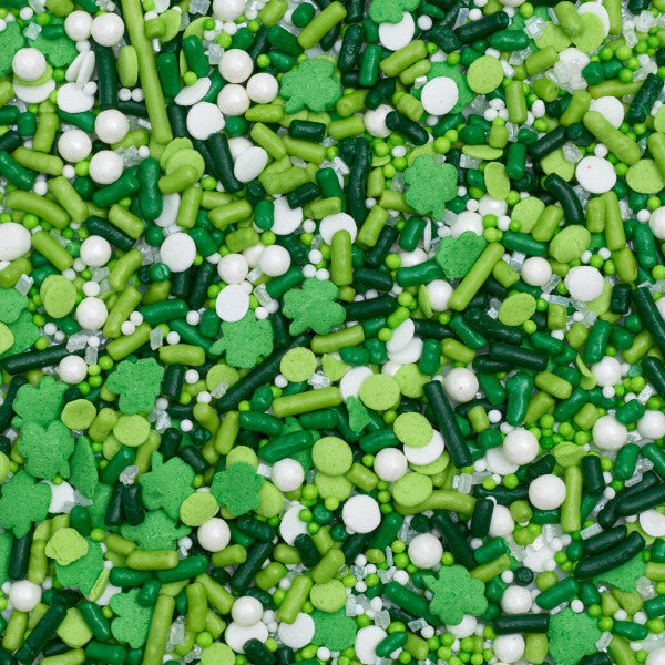Edible, St. Patrick's Day Sprinkle Fusion Mix - 8 oz or 24 oz