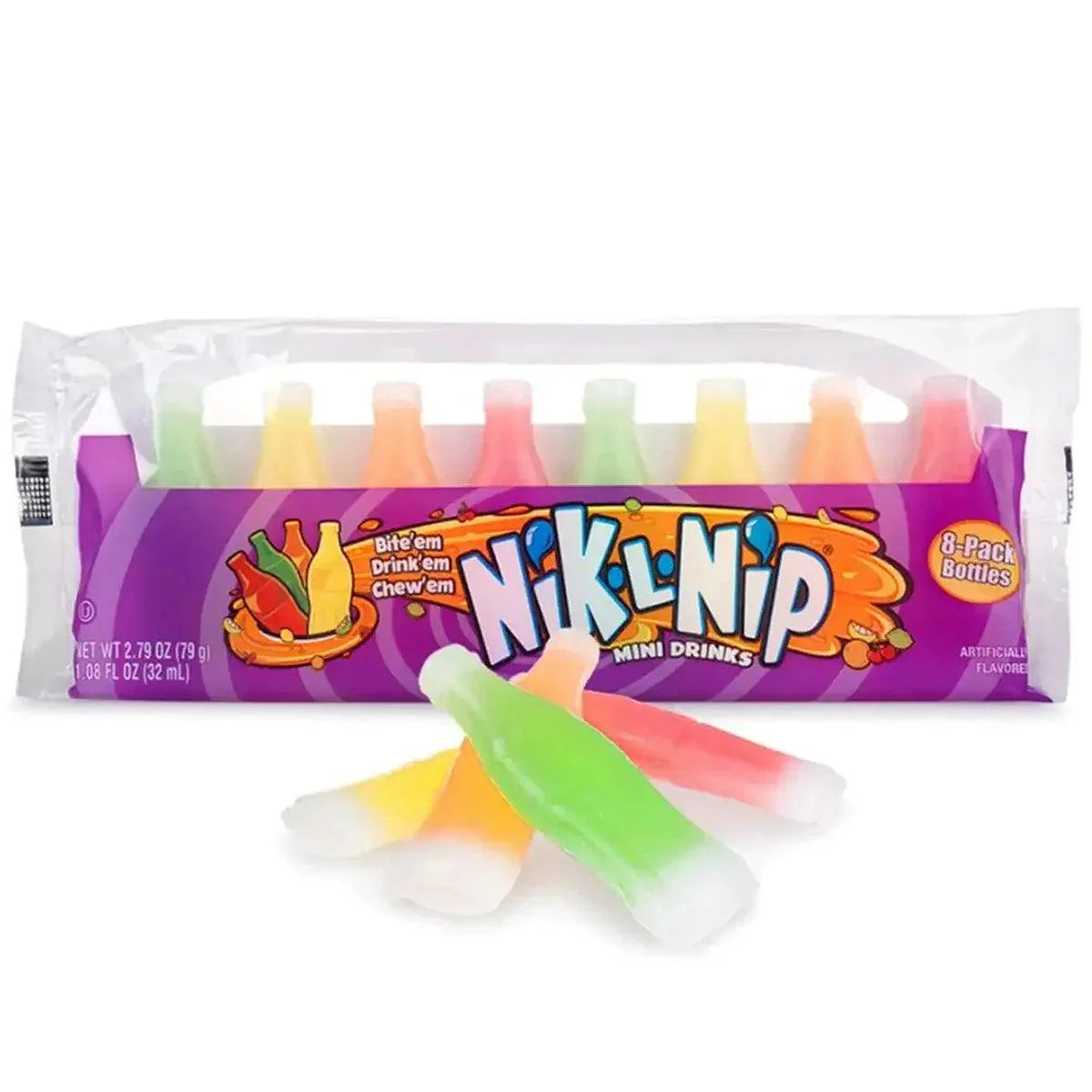 Nik-L-Nip Wax Candy Bottles