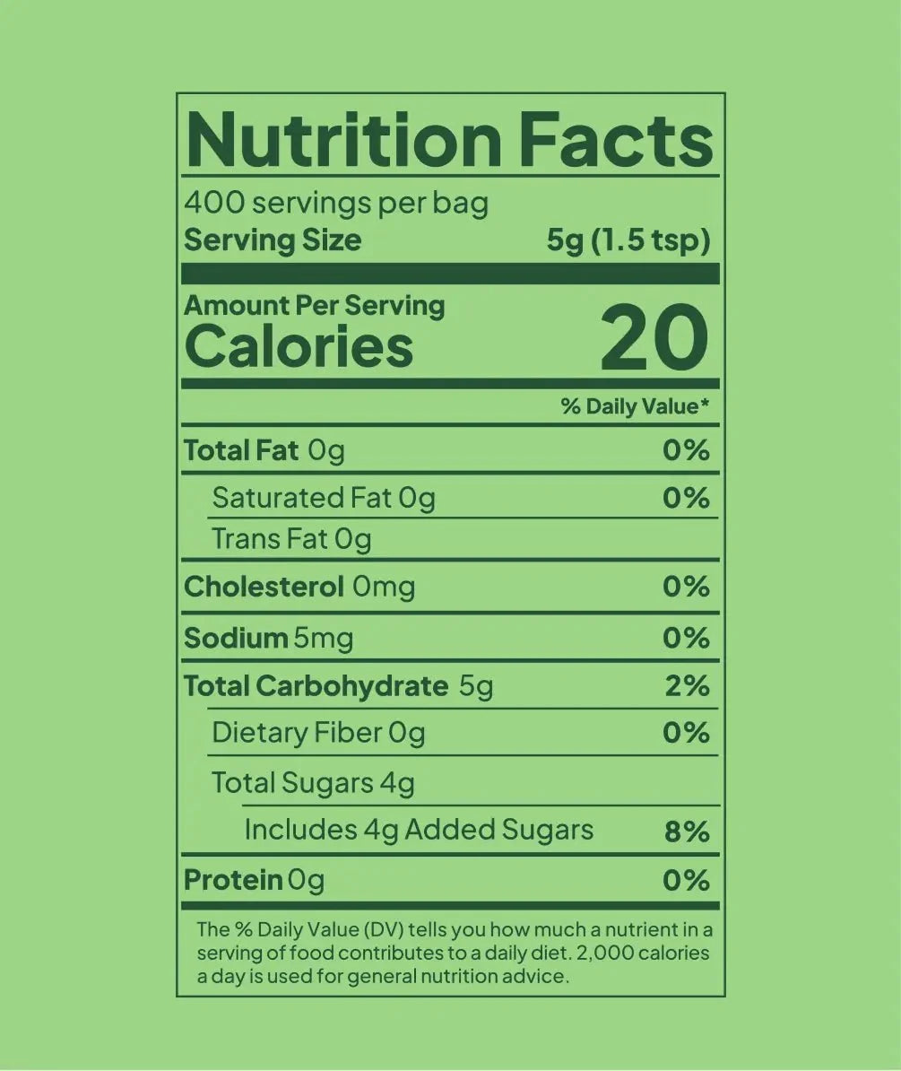 Original 400 Serving Matcha Cafe Bag