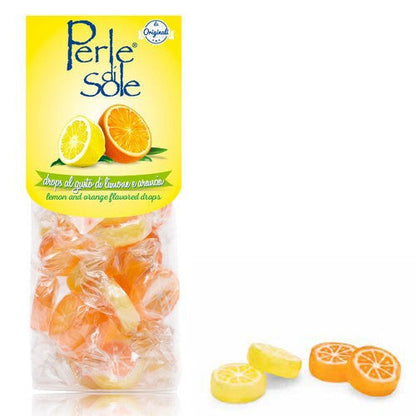 Perle di Sole Lemon & Orange Slice Hard Candy (3.5 oz)