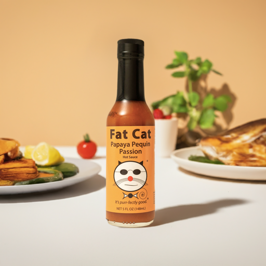 Papaya Pequin Passion Savory Fruit Hot Sauce
