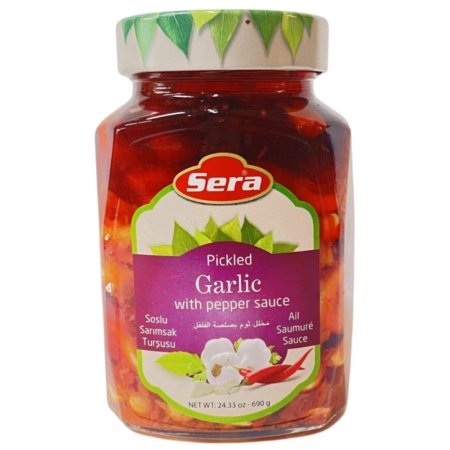 Pickled Garlic in Pepper Sauce – 690g Jar