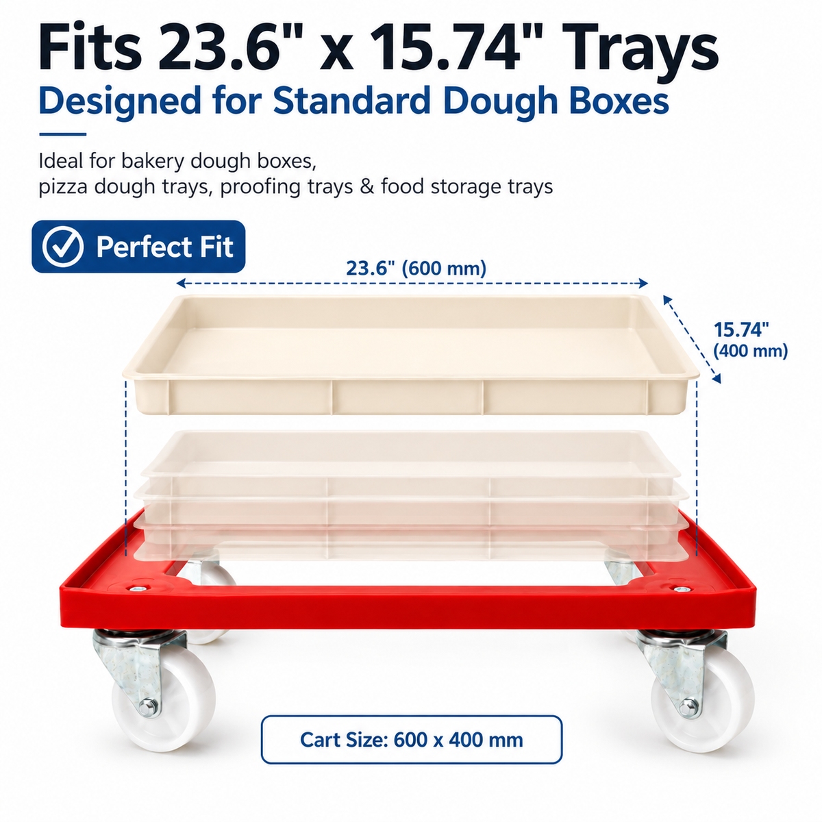 L'Oro Del Sud, Dough Box Dolly/Cart
