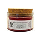Red Clov'd Leather Candle