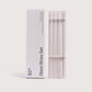 Reusable Glass Straw Set with Cleaning Brush