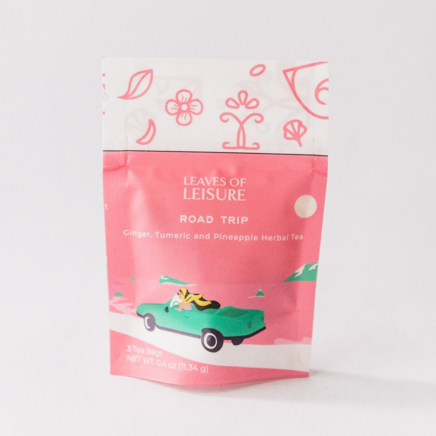 Road Trip Herbal Tea | Turmeric, Ginger, Pineapple