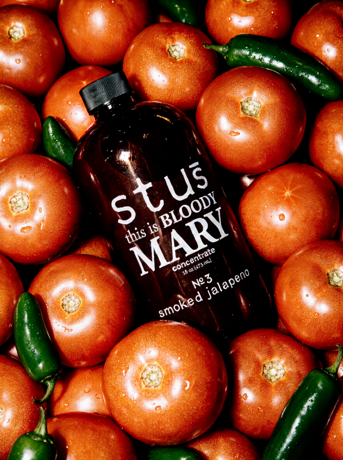 Stu's Smoked Jalapeno No. 3 - Bloody Mary Concentrate