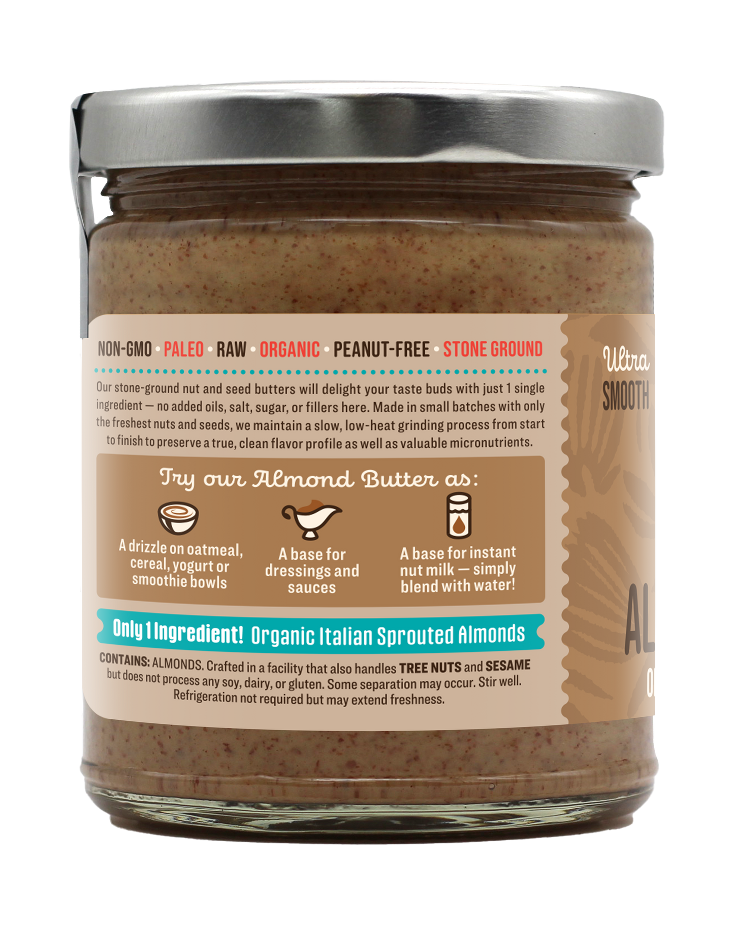 Sprouted Almond Butter