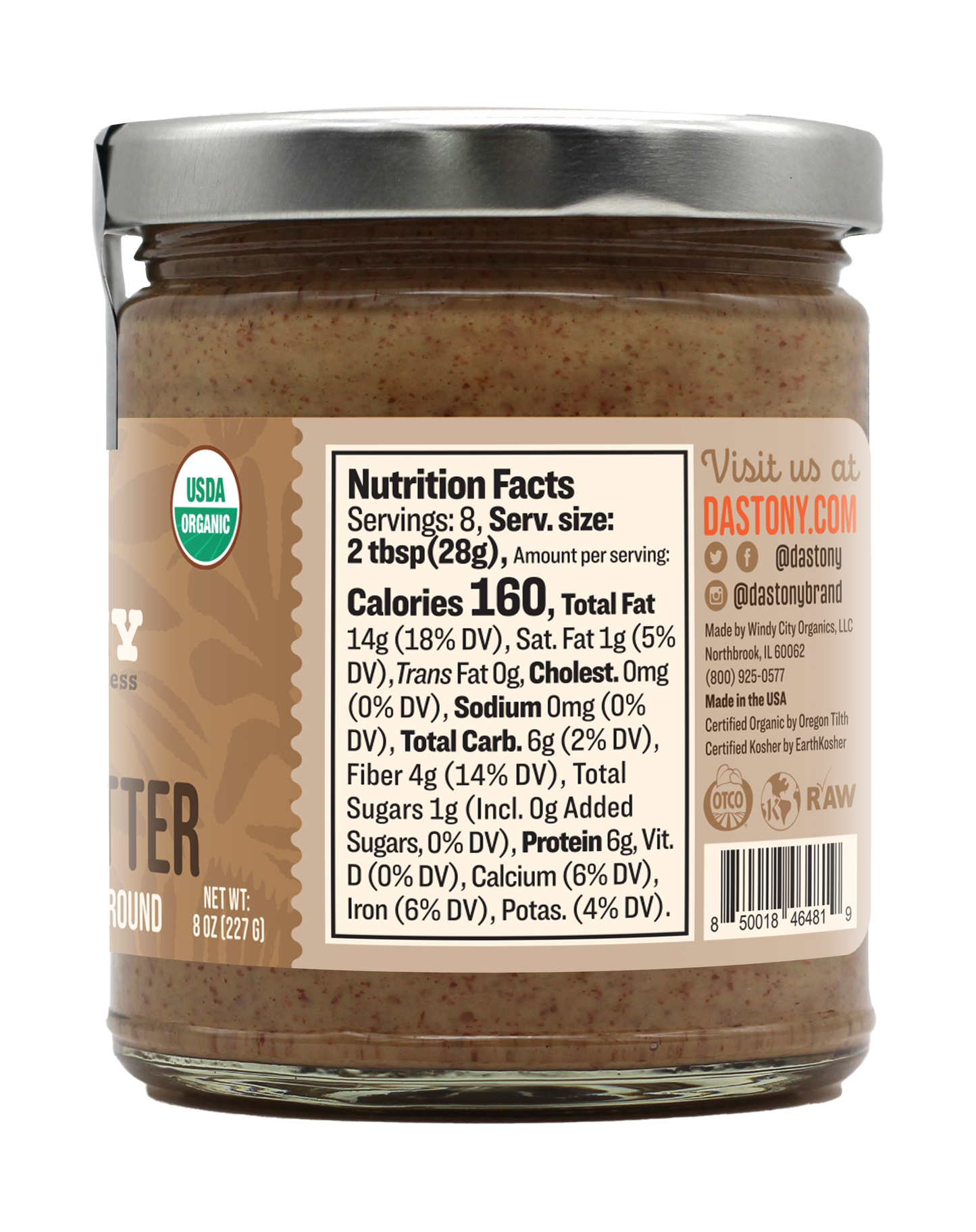 Sprouted Almond Butter