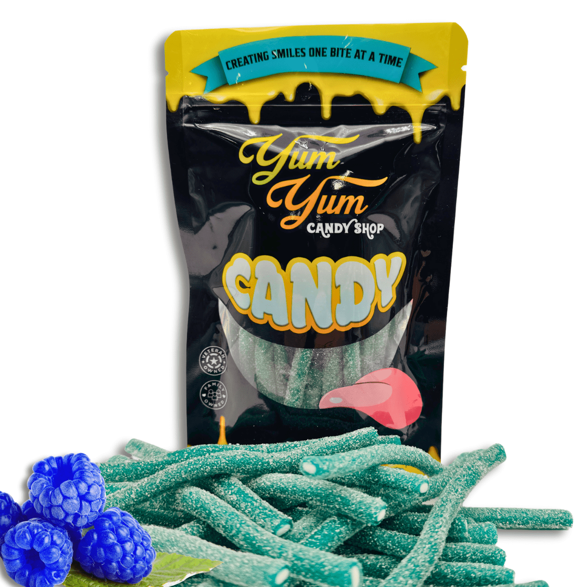 Center Filled Sour Licorice Tubes