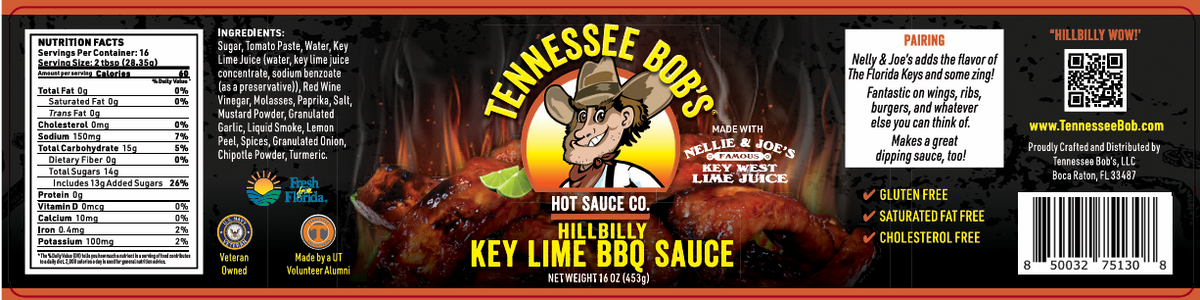 Hillbilly Keylime BBQ Sauce