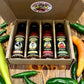 Choose 4 Hot sauces