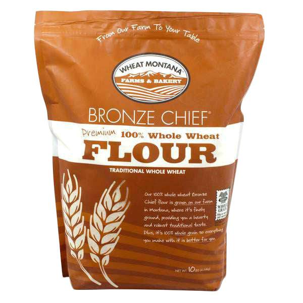 Whole Wheat Flour, Bronze Chief, Certified Glyphosate Free