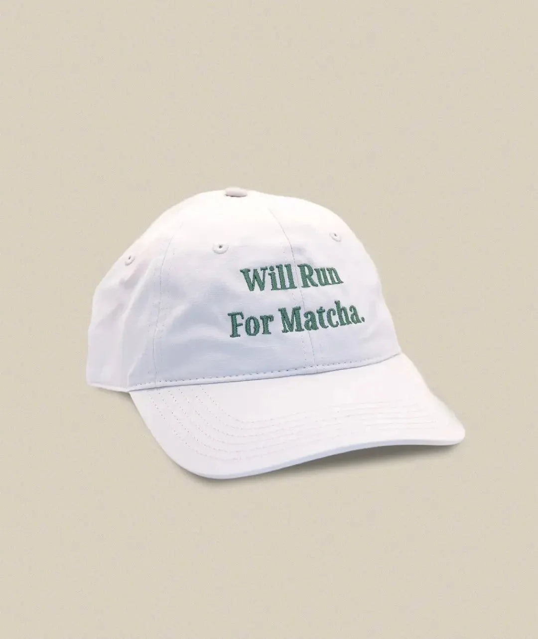 Will Run for Matcha Cap